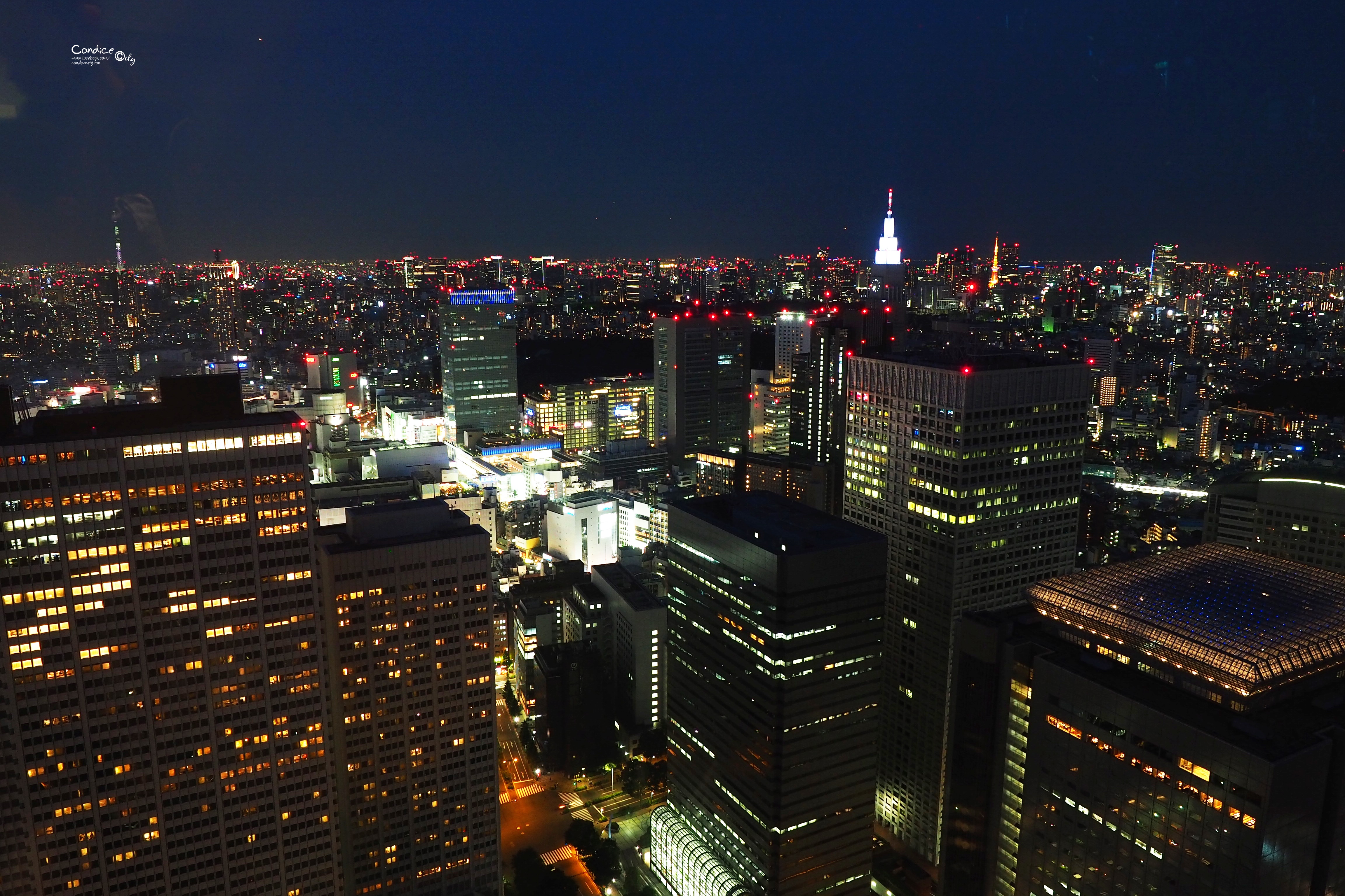 東京景點推薦》東京都廳看夕陽夜景,免費東京夜景景點推薦! @陳小沁の吃喝玩樂