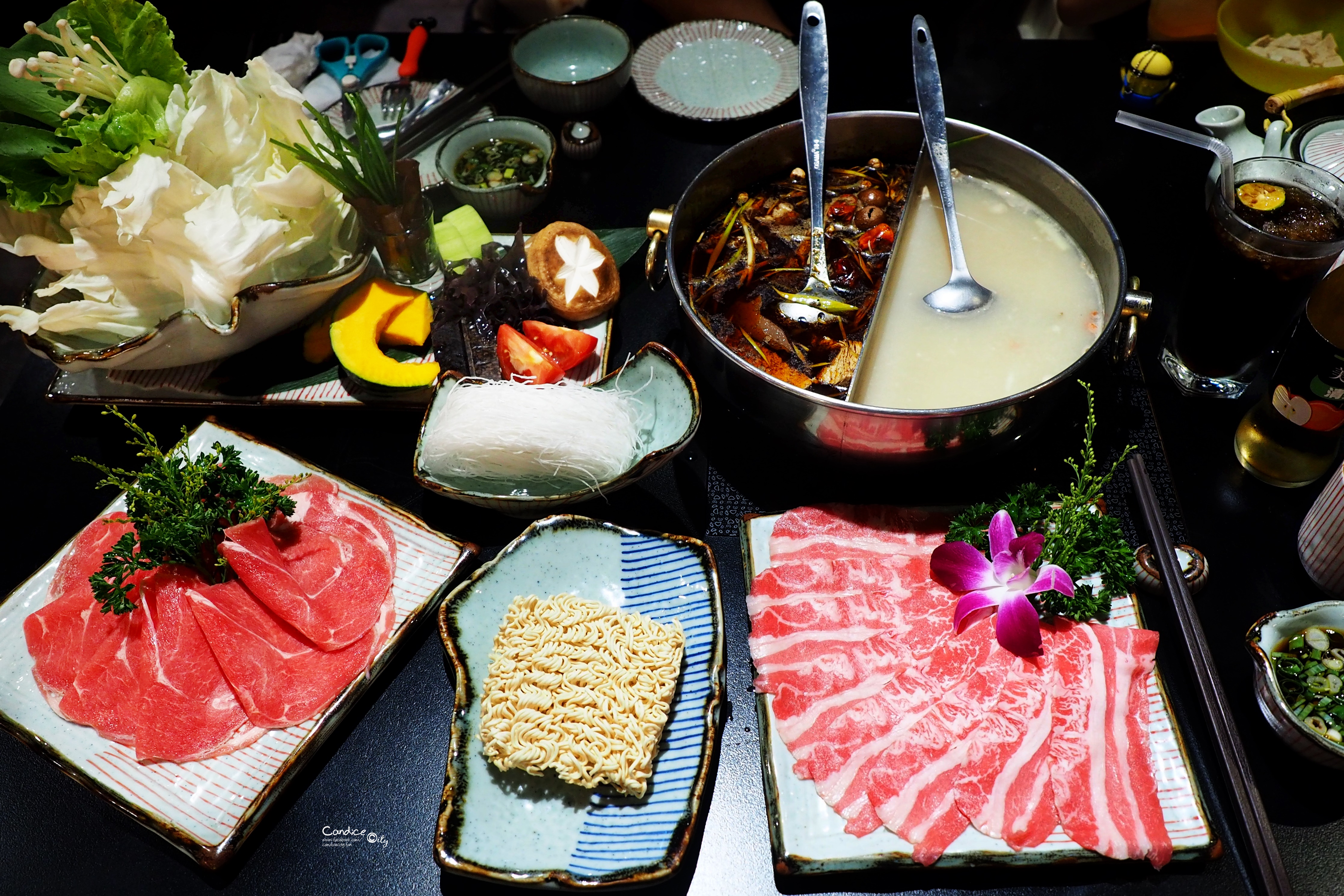 Basement頂級鴛鴦養生鍋｜驚人便宜好吃的麻辣鍋(內湖東湖美食) @陳小沁の吃喝玩樂