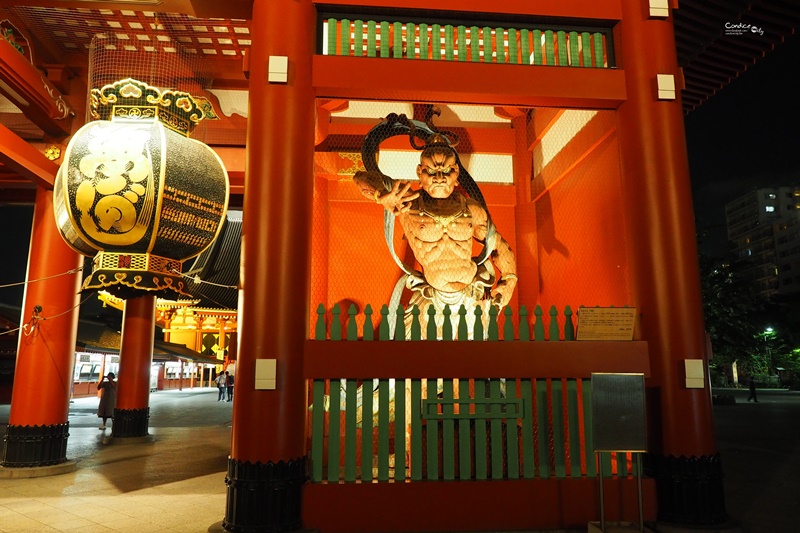 【東京景點】穿和服逛雷門,淺草寺,仲見世通!東京景點必訪!雷門夜景好美!