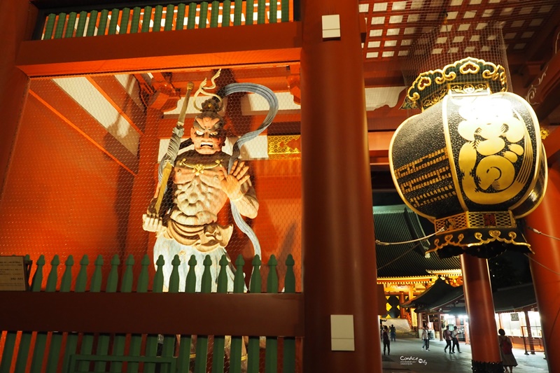 【東京景點】穿和服逛雷門,淺草寺,仲見世通!東京景點必訪!雷門夜景好美!