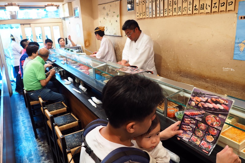 《東京美食》築地市場,市場すし Ichiba Sushi 午餐,握壽司好美味!