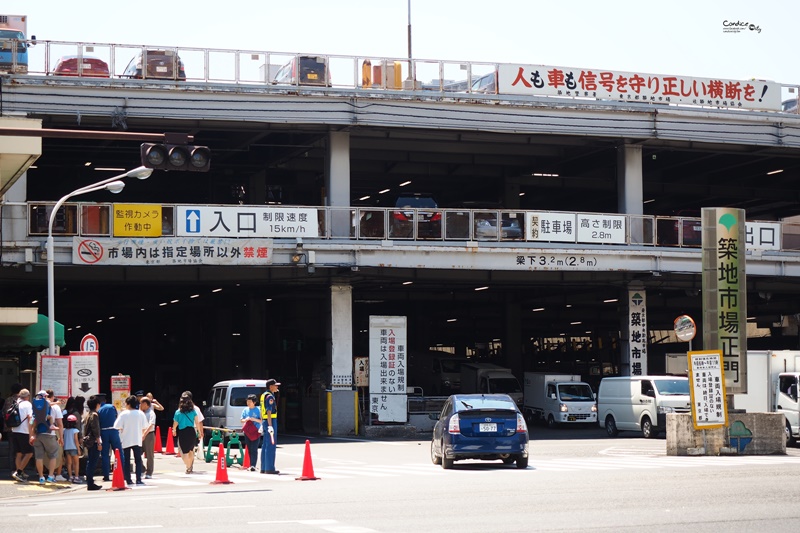 【東京景點】築地市場 東京必訪!美食多,築地市場乾淨整齊很好逛!