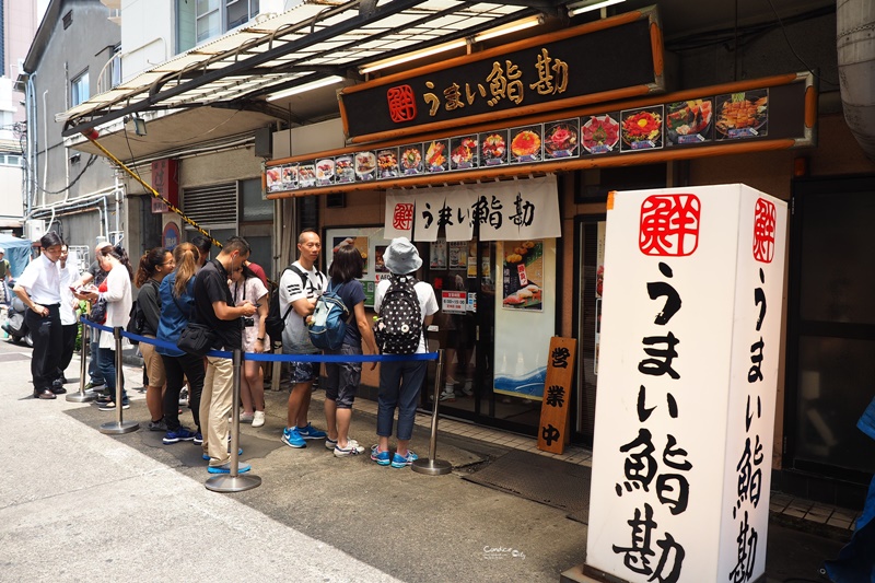 【東京景點】築地市場 東京必訪!美食多,築地市場乾淨整齊很好逛!