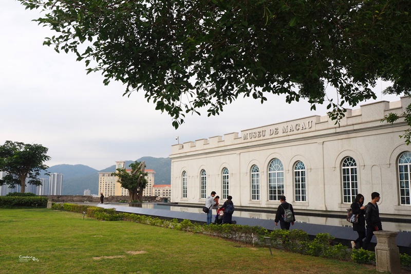 《澳門景點》大砲台花園(澳門博物館)大三巴牌坊旁,澳門必去景點!風景超美!