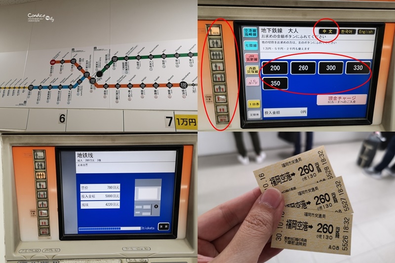 福岡機場交通攻略｜福岡空港搭乘地鐵往博多市區(博多,中洲,天神)