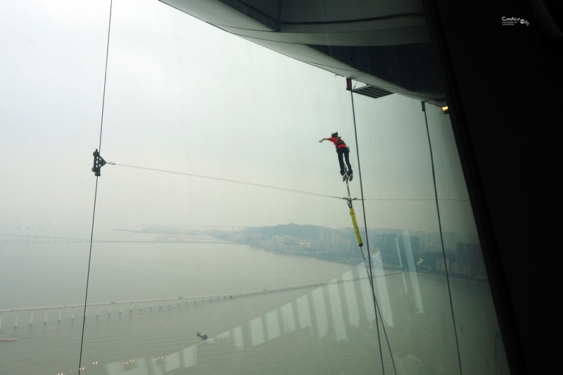 【澳門景點】澳門旅遊塔360°旋轉餐廳下午茶,澳門塔下午茶超讚!