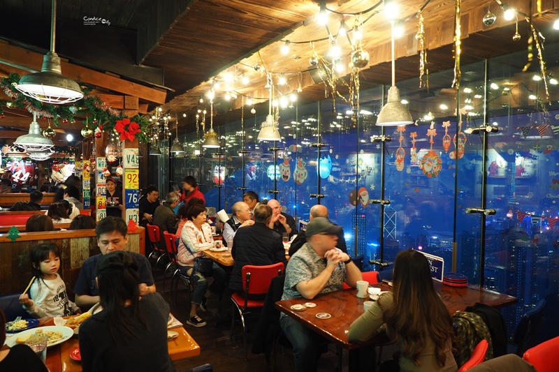 《香港美食》阿甘蝦餐廳,太平山夜景餐廳推薦!山頂美食! @陳小沁の吃喝玩樂