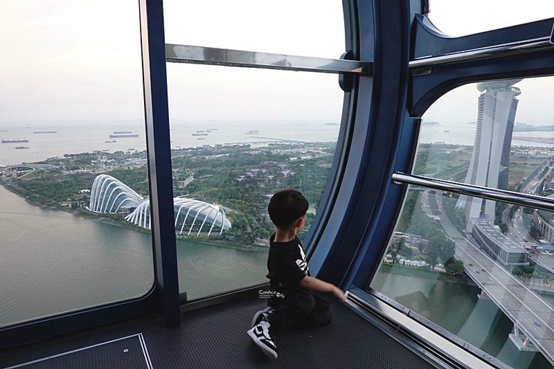 新加坡摩天輪 Singapore Flyer｜超美夕陽,夜景還可用餐!先買門票票價最便宜!