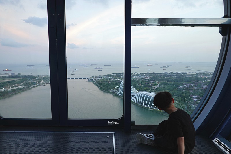 新加坡摩天輪 Singapore Flyer｜超美夕陽,夜景還可用餐!先買門票票價最便宜!