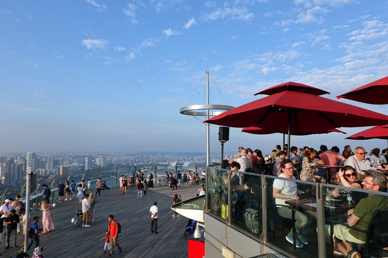 金沙酒店觀景台｜無敵百萬夜景!白天夕陽也必看!入住金沙酒店免費觀景最划算!