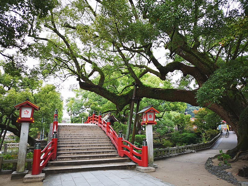 太宰府天滿宮｜表參道商店街吃美食,星巴克超美,還有必吃梅枝餅!停車位置分享