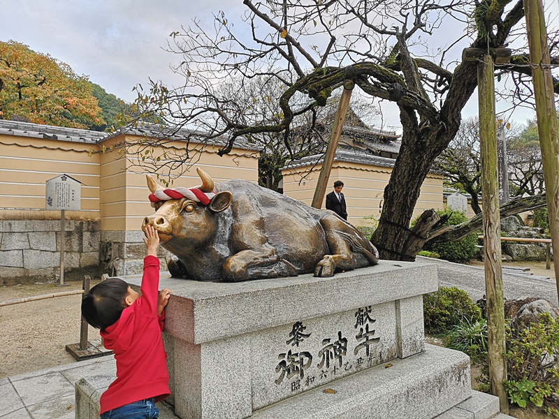 太宰府天滿宮｜表參道商店街吃美食,星巴克超美,還有必吃梅枝餅!停車位置分享