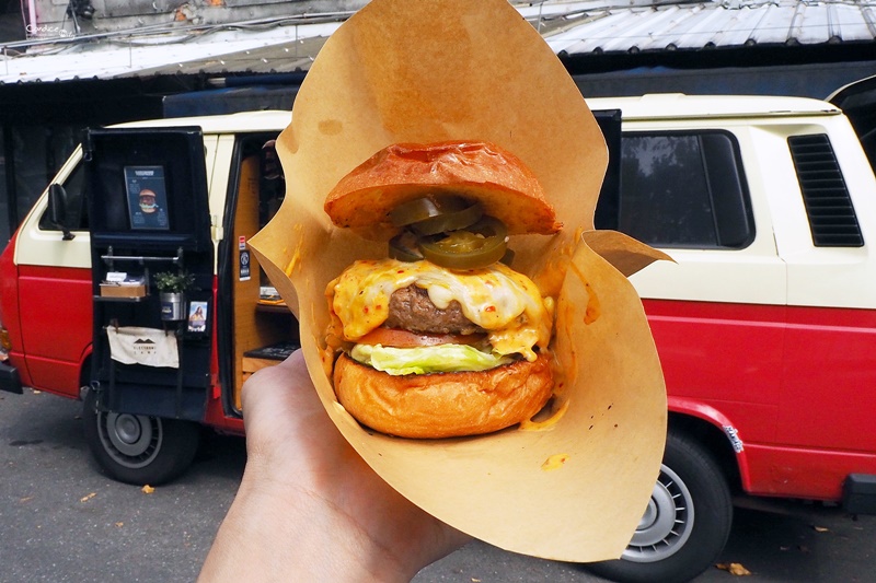 Everywhere Food Truck 手作食物車｜穿梭巷弄中的台北美式漢堡推薦! @陳小沁の吃喝玩樂