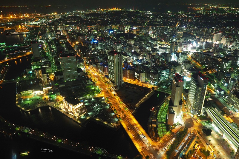 【橫濱景點】絕美橫濱夜景推薦,Landmark Tower 地標塔69F Sky Garden