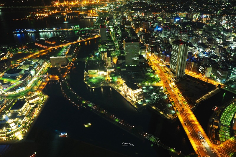 【橫濱景點】絕美橫濱夜景推薦,Landmark Tower 地標塔69F Sky Garden