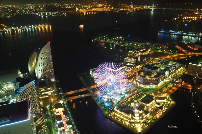 【橫濱景點】絕美橫濱夜景推薦,Landmark Tower 地標塔69F Sky Garden