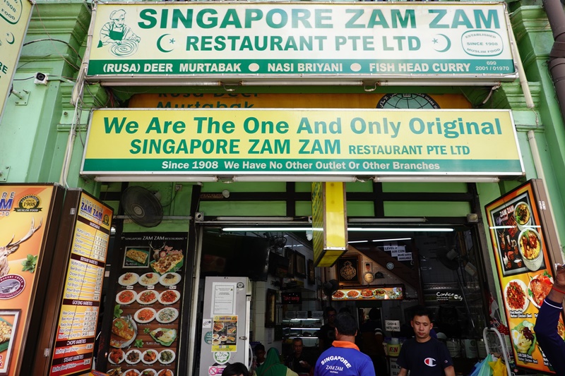 Singapore Zam Zam｜超高評價好吃印度煎餅,武吉士必吃美食