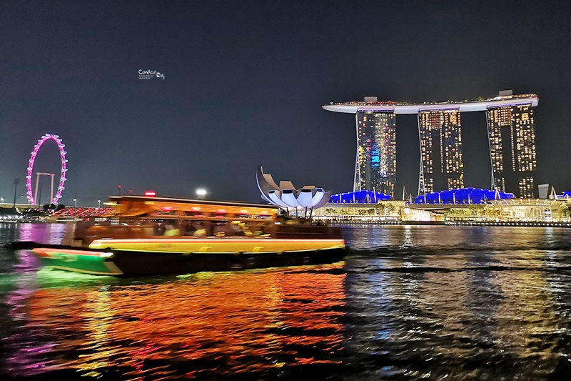 克拉碼頭遊船｜超震撼夜景,行駛摩天大樓旁,一秒愛上新加坡的新加坡景點推薦