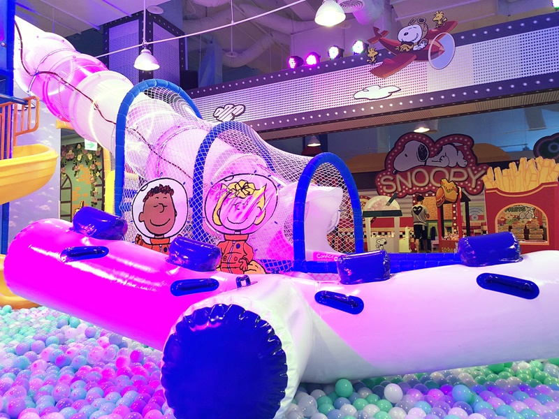 台北親子景點｜SNOOPY PLAY CENTER大直店,超好玩的SNOOPY樂園!適合學齡前小孩!