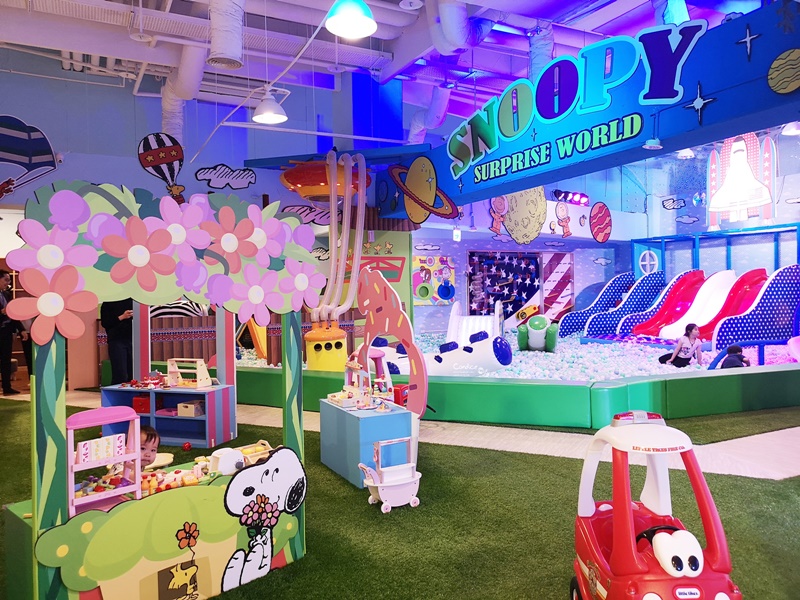 台北親子景點｜SNOOPY PLAY CENTER大直店,超好玩的SNOOPY樂園!適合學齡前小孩!