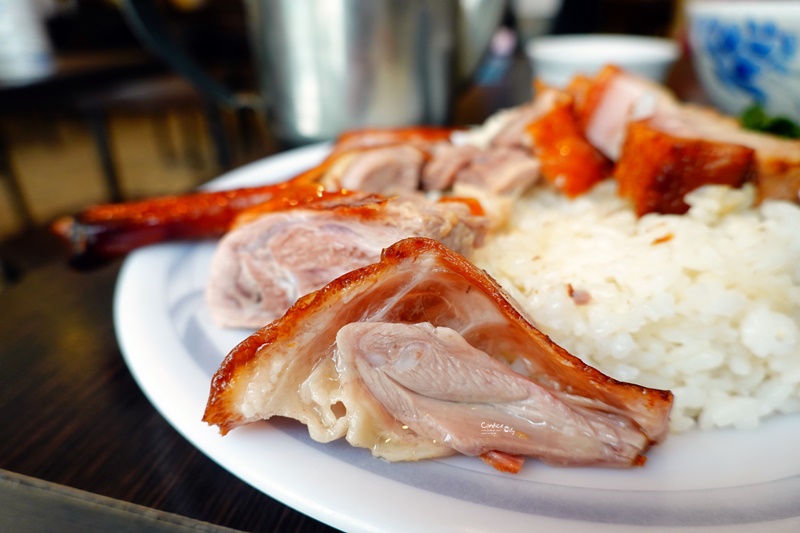 老友記粥麵飯館｜開店10分鐘搶完的燒鴨腿飯!超好吃東區美食/台北燒臘推薦!