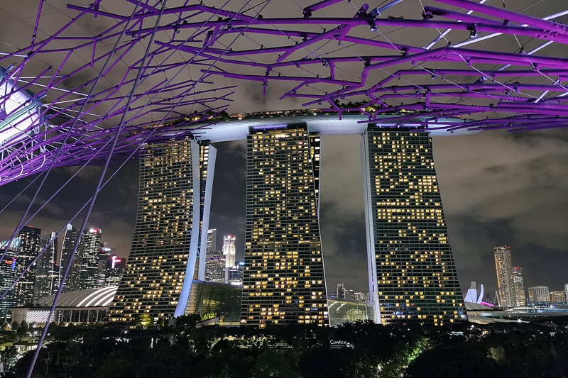 OCBC SKYWAY｜必去超級樹空中走廊,在上面看超級樹燈光秀超漂亮!