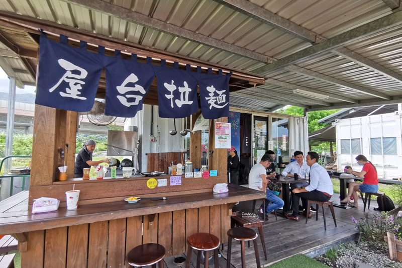 屋台拉麵｜吹風看田野風光吃拉麵!宜蘭頭城拉麵!好吃的道地日本味!