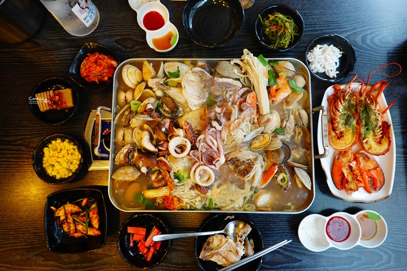 皇帝潛水艇｜想吃龍蝦海鮮來這邊!超霸氣豪邁釜山西面美食,釜山海鮮餐廳推薦!