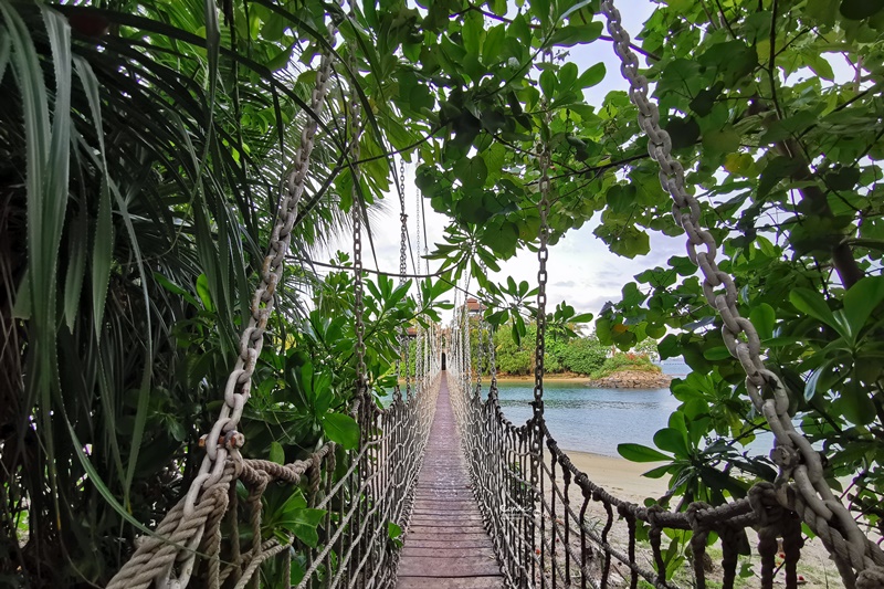 亞洲大陸最南點｜巴拉望海灘,叢林探險吊橋,聖淘沙景點必訪!