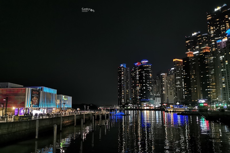 The bay 101冬柏站｜釜山夜景倒影超美,究竟怎麼拍到好照片攻略!