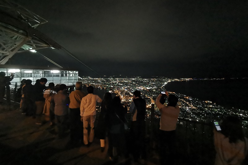 函館夜景｜搭乘函館山纜車去欣賞函館百萬夜景!世界三大夜景之一!