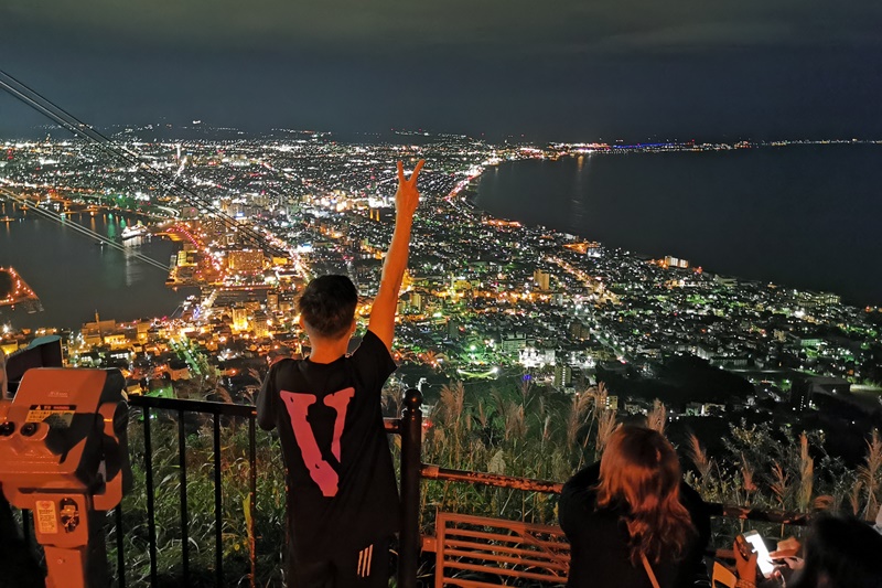 函館夜景｜搭乘函館山纜車去欣賞函館百萬夜景!世界三大夜景之一!