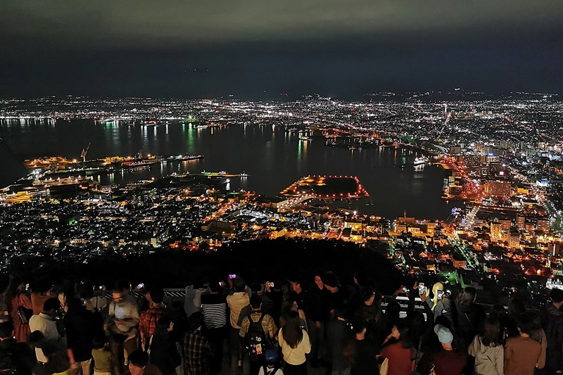 函館夜景｜搭乘函館山纜車去欣賞函館百萬夜景!世界三大夜景之一!