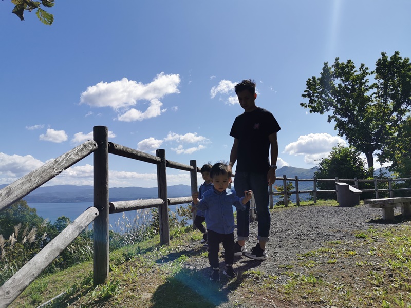 月浦展望台｜洞爺湖八景之一,超美觀景台,人少獨享風景!