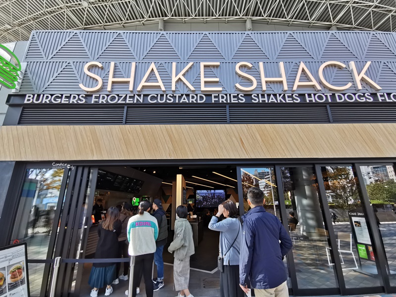 Shake Shack Tokyo Dome東京巨蛋店｜超好吃的東京必吃漢堡!兩層漢堡肉超JUICY