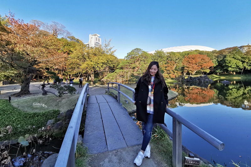 小石川後樂園｜超美東京楓葉景點推薦!東京賞楓必去!中國風日式庭園!