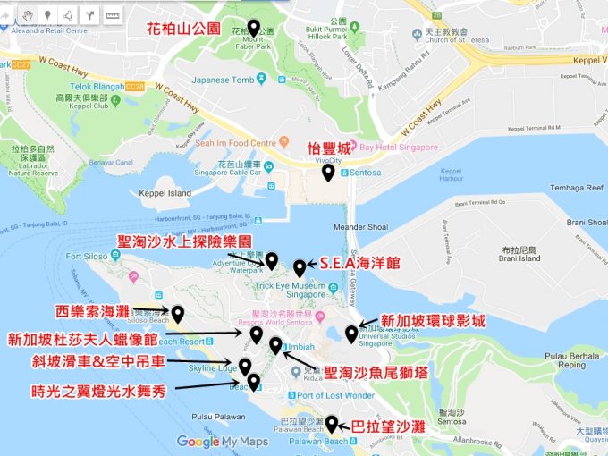 2024新加坡景點地圖》超強!新加坡必玩60個景點推薦,新加坡自由行攻略!!