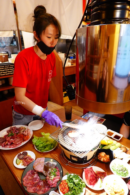 馬太郎燒肉｜日本來的中山燒肉吃到飽!超威和牛漢堡排,好吃推薦!