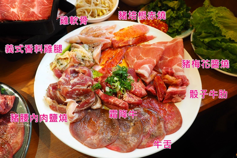 馬太郎燒肉｜日本來的中山燒肉吃到飽!超威和牛漢堡排,好吃推薦!