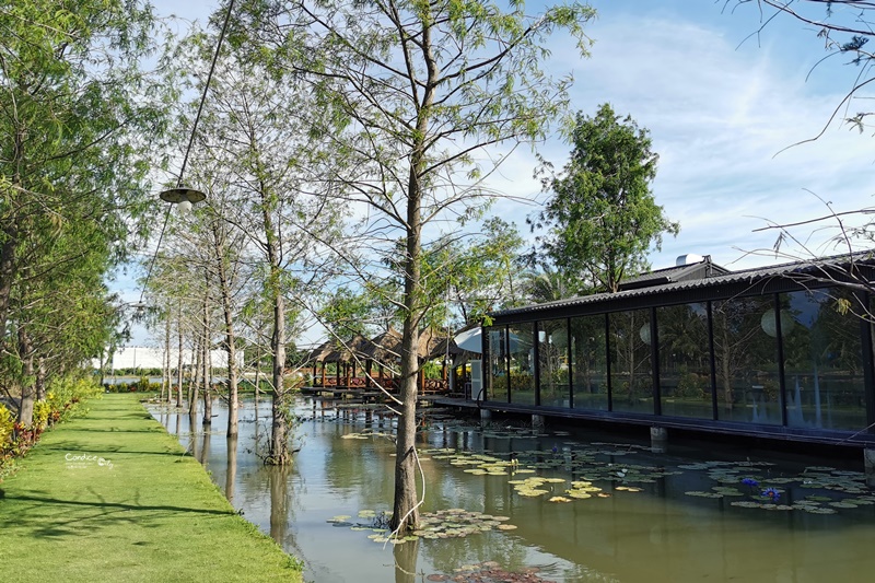 水明漾活蝦景觀餐廳｜屏東峇里島餐廳,吃活蝦發呆亭看風景好讚!