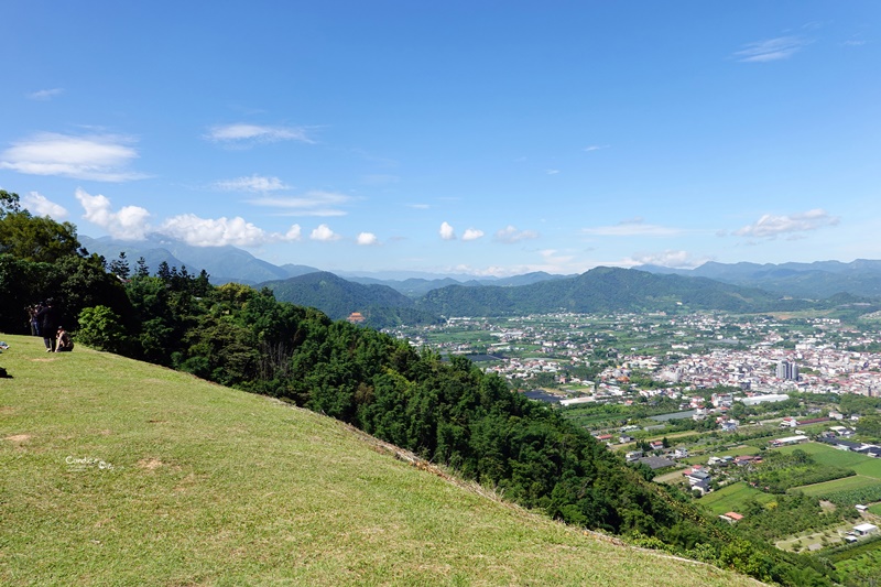 南投虎頭山｜眺望南投市區的虎頭山飛行場!免費南投景點,夜景超美!