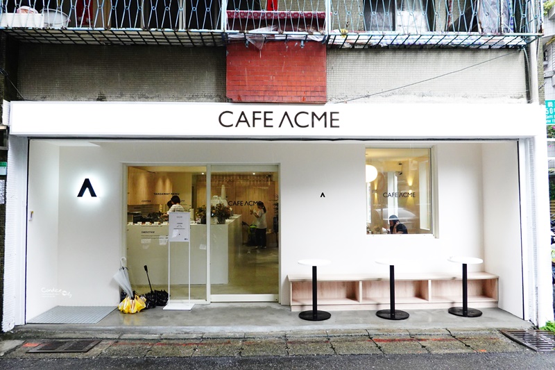 ACME CAFE象山｜全白台北網美咖啡廳+1!象山店新開幕!