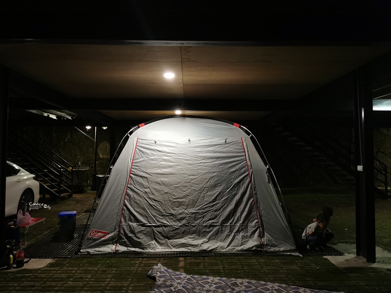 瑞櫻山莊露營區｜無敵山景南投露營區推薦!溪頭路上,有雨棚!