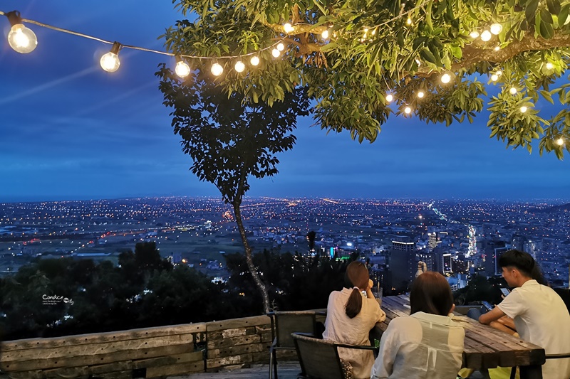 空ㄟ農場｜炫彩超美宜蘭夜景!礁溪約會景觀餐廳推薦!