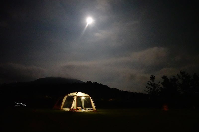 虎嘯山莊｜全台唯一飛行場露營區!南投埔里虎頭山夜景超美好值得!