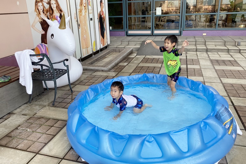 台中金典酒店｜15樓高空泳池VIEW超讚!綠園道逛街很方便!