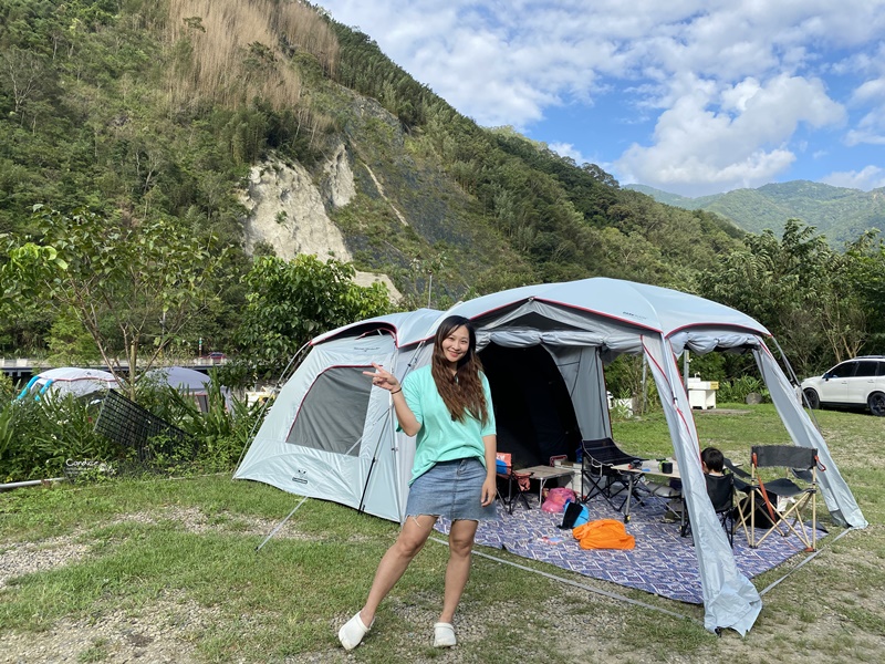 野薑花露營區｜超美小溪畔,台版雲場池旁露營!遊戲區/戲水池,路況好!