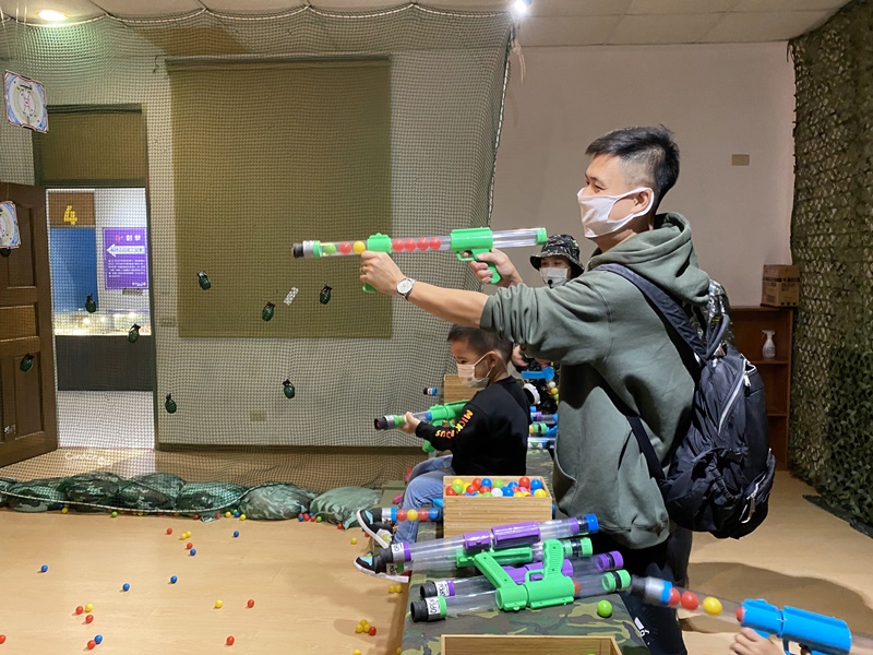 邱比準射擊博物館｜親子同樂挑戰10大關卡!宜蘭必玩景點第一站!