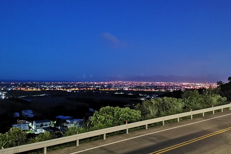 香草庭園咖啡 頭城店｜宜蘭夜景咖啡廳,遠眺龜山島!