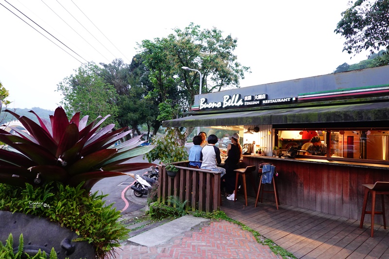 波諾義大利料理台北｜風景超美的大湖公園美食餐廳!